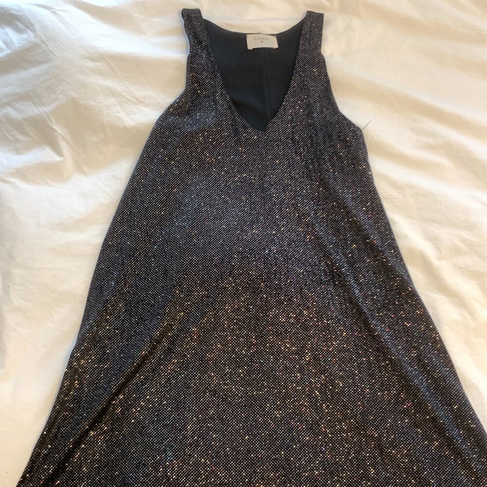 Everly Glittery Swing Dress